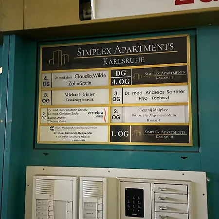 Simplex Am Ludwigsplatz Apartment *